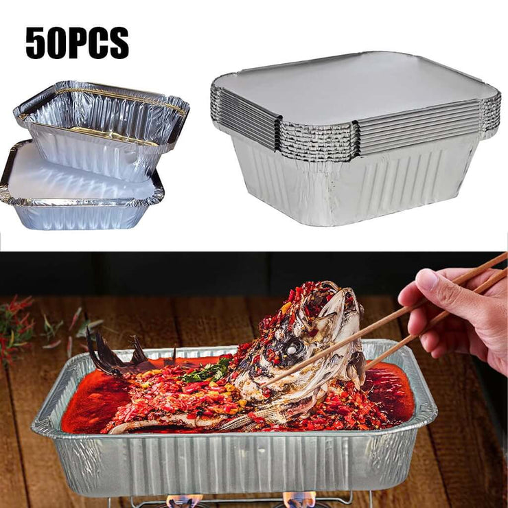 Foil Pans With Lids 