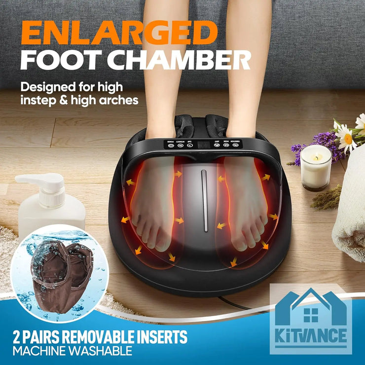 Foot Massage Heating Therapy Hot Compression Machine - Peak Living Shop