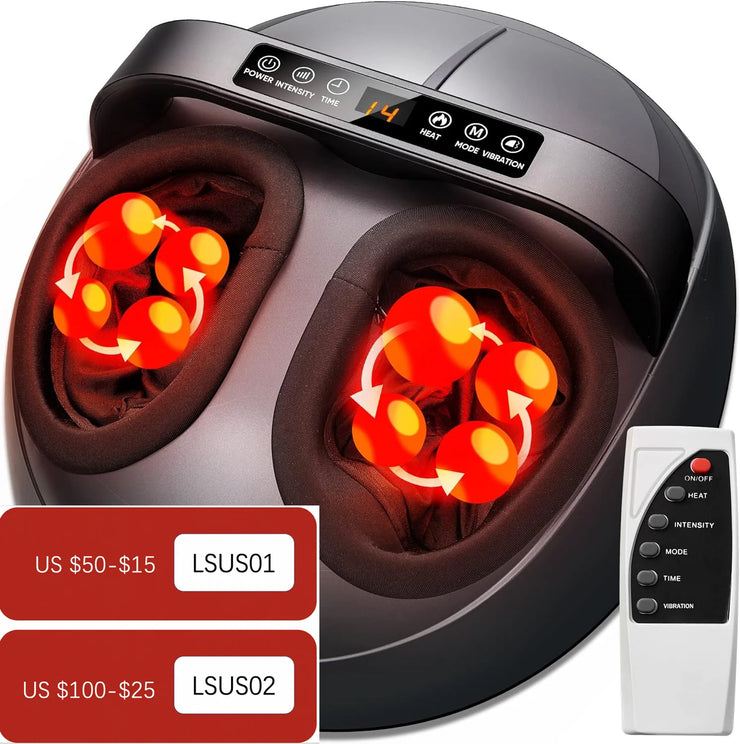 Foot Massage Heating Therapy Hot Compression Machine - Peak Living Shop