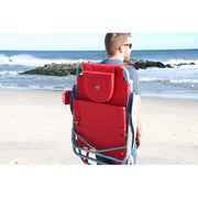 Adjustable Portable Beach Chair with Cup Holder - Peak Living Shop