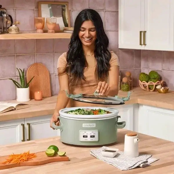 6qt Cook And Carry Programmable Slow Cooker 