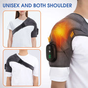 Electric Heating Massage Shoulder Brace Support  Pain Relief Physiotherapy Belt - Peak Living Shop