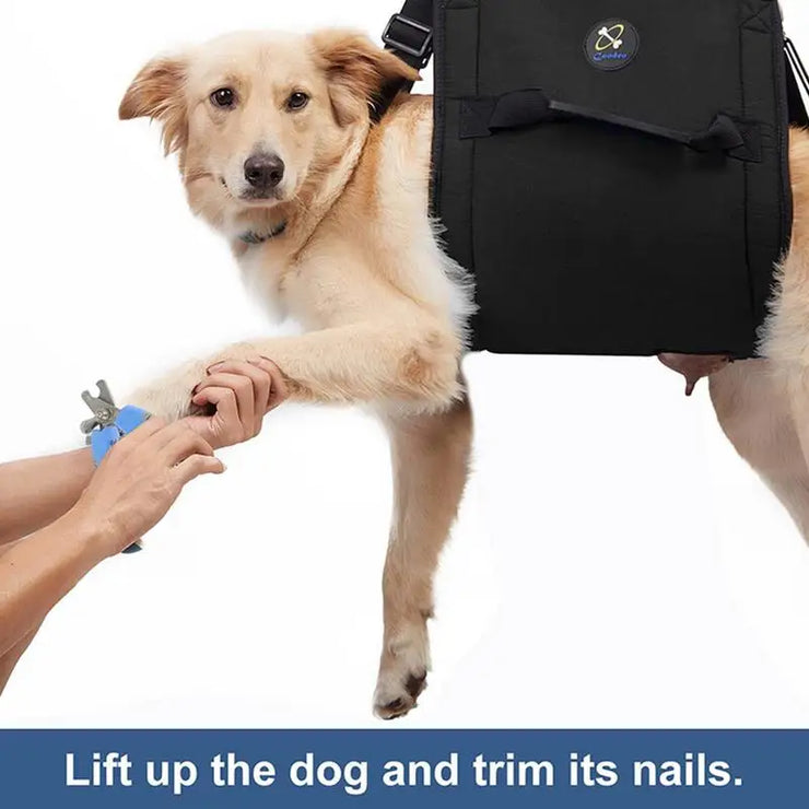 Dog Lifting Harness Backpack.  Adjustable Walking Aid Harness For Disabled - Peak Living Shop